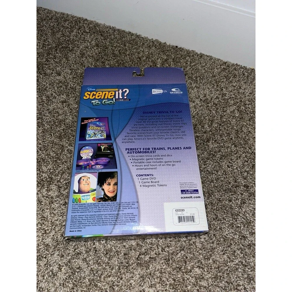 Scene It! To Go Disney The DVD Game Brand New